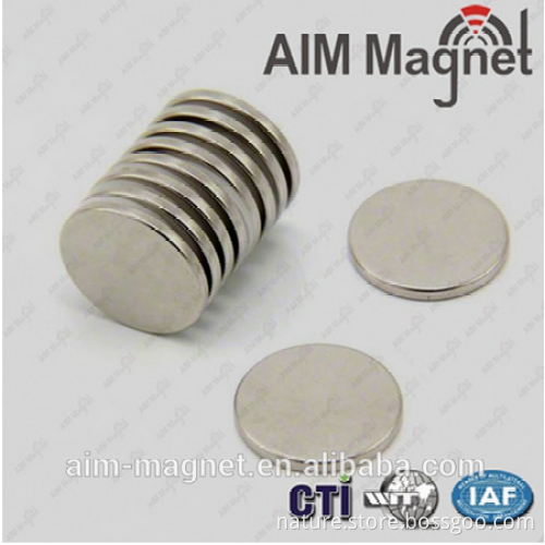 neodymium magnet 19mm by 2mm disc